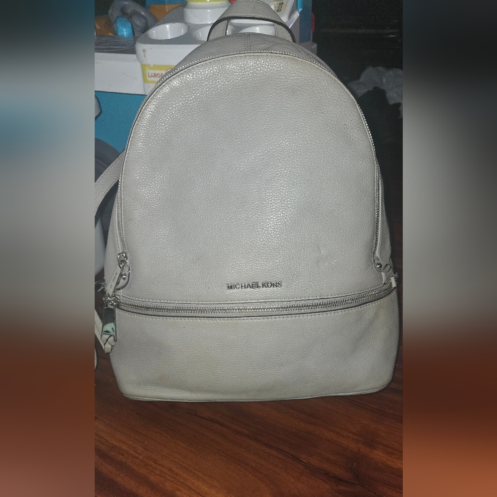 Michael Kors Large Rhea Backpack - Picture 2 of 4